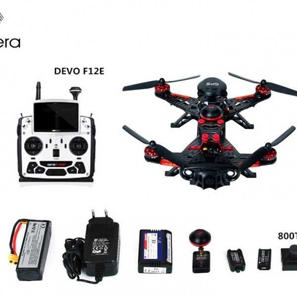 FPV Walkera Runner 250 Advance 5.8G 100mw DEVO F12E Drone Racing Quadcopter RTF